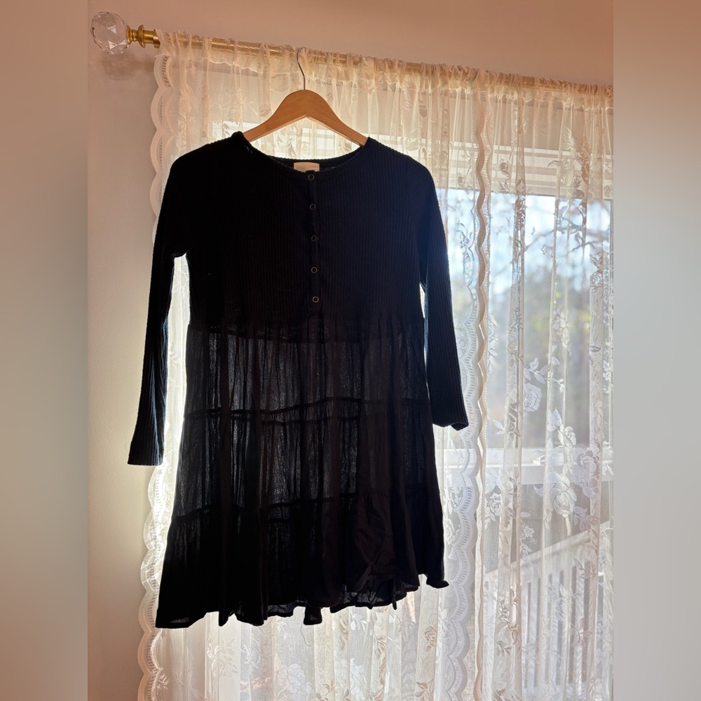 Altar'd State Black Mini Dress